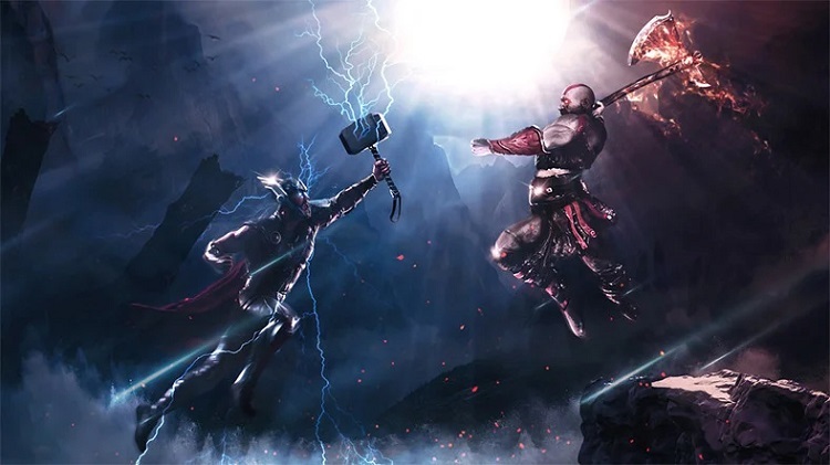 God of War Ragnarok, Kratos, Thor