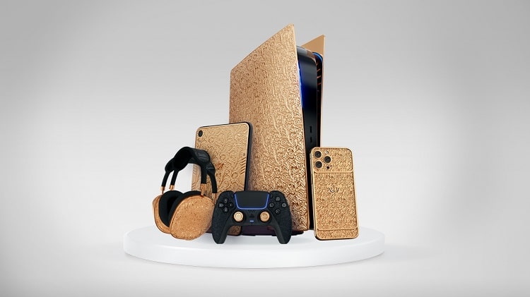 PS5, altın kaplama, Caviar