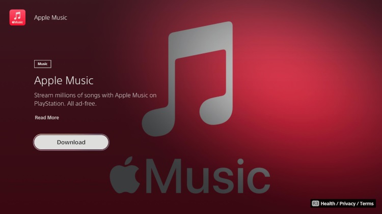 PS5, Apple Music