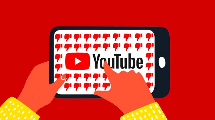 YouTube, Dislike