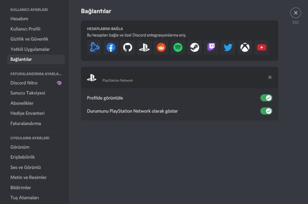 PlayStation, Discord