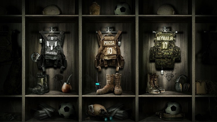Call of Duty, Messi, Neymar, Pogba