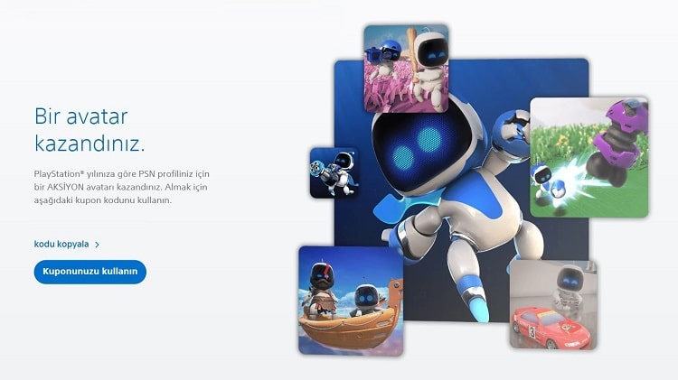 PlayStation Wrap-Up, avatar, hediye