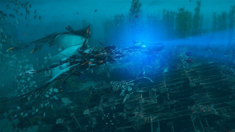 Horizon Forbidden West, Burning Shores, Waterwing