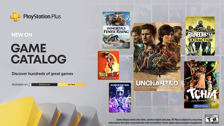 PS Plus Extra, Deluxe, Mart 2023, oyunlar