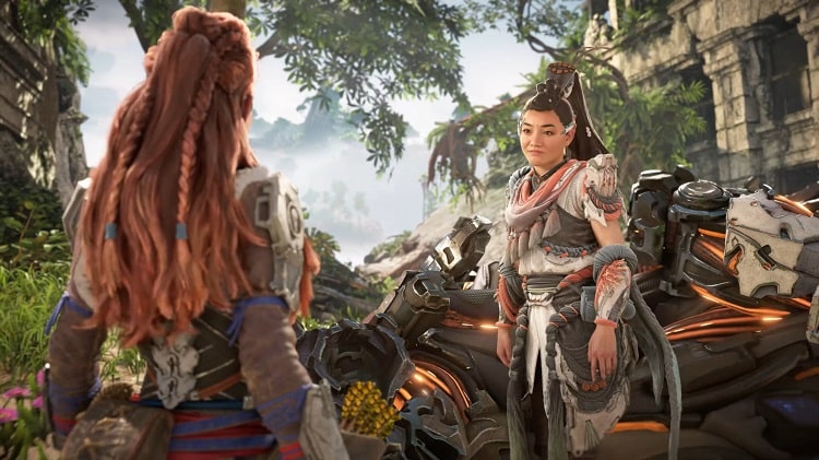 Horizon Forbidden West, Burning Shores, Seyka, Aloy