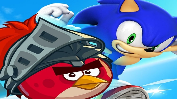 Sonic, Angry Birds, Sega, Rovio