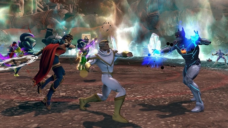 DC Universe Online, MMO, aksiyon