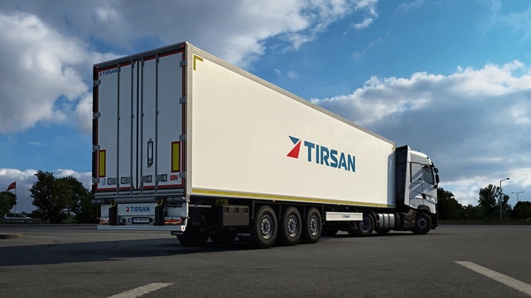 Euro Truck Simulator 2, Tırsan, treyler, dorse, dlc