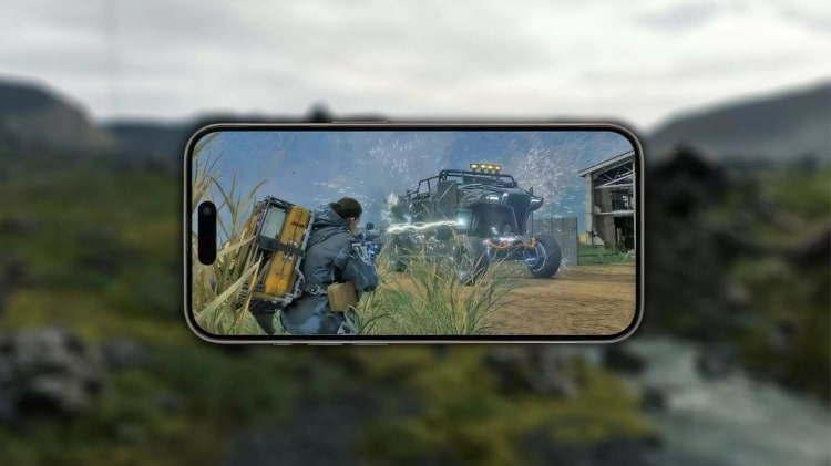 Death Stranding, iPhone 15 Pro, Mac