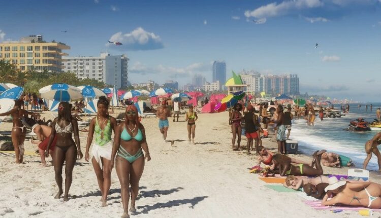 GTA 6, sahil, insanlar