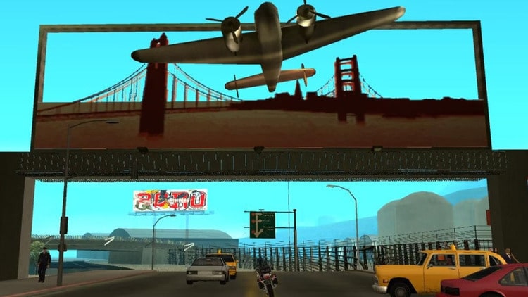 GTA San Andreas, uçak, kaza