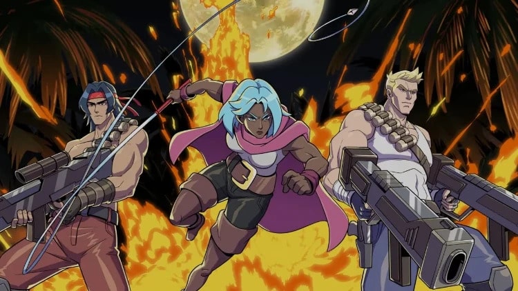 Vampire Survivors, Operation Guns, Contra, DLC