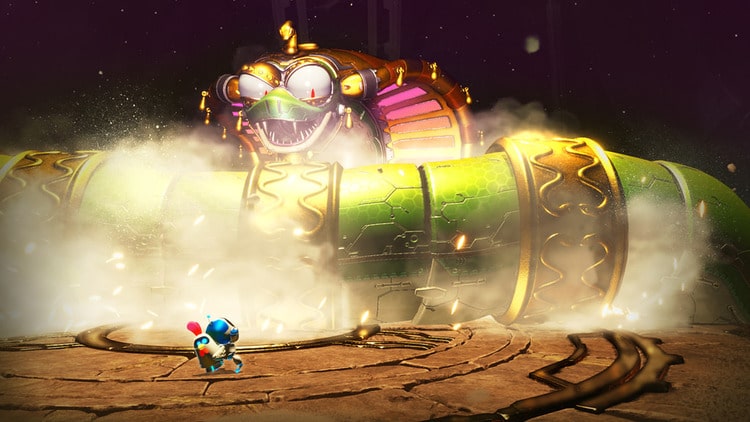 Astro Bot, boss yılan