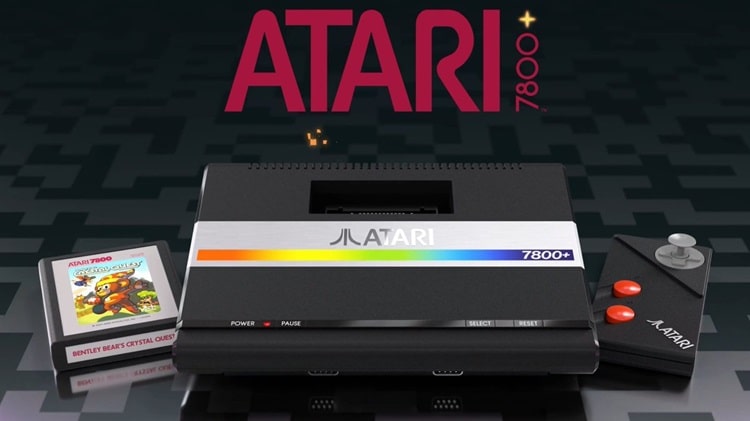 Atari 7800+, oyun konsolu, nostaljik
