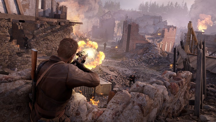 Sniper Elite, Resistance, keskin nisancilik oyunu