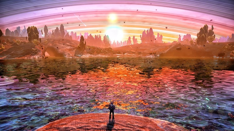 No Man's Sky, PS5 Pro, ekran görüntüsü