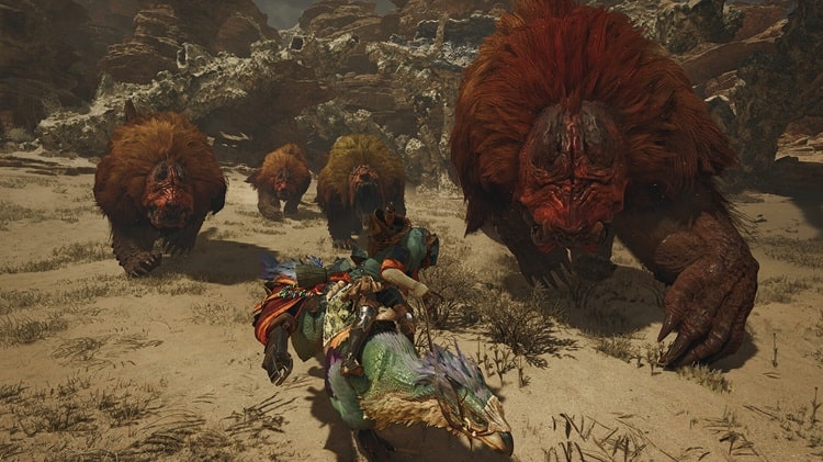 Monster Hunter Wilds, oynanış, canavar, savaş