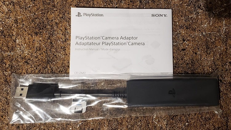 PS5, PSVR, PlayStation Camera, adaptör