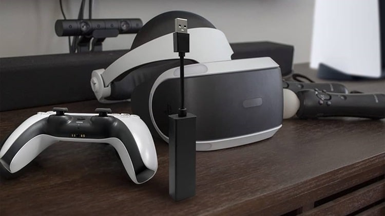 PSVR, PS5, PlayStation Camera, adaptör