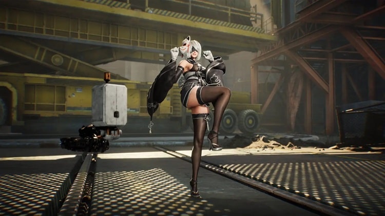 Stellar Blade, Eve, etek altı, tekme