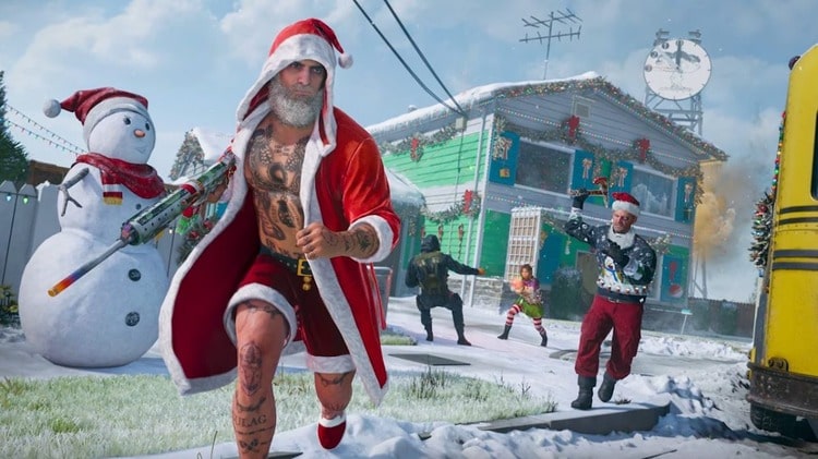 Call of Duty, Black Ops 6, Holiday, Christmas, harita, Nuketown