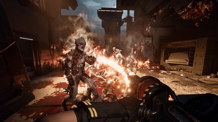 Killing Floor 3, alev silahı, zombiler